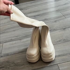 Steve Madden Black Heeled Boots